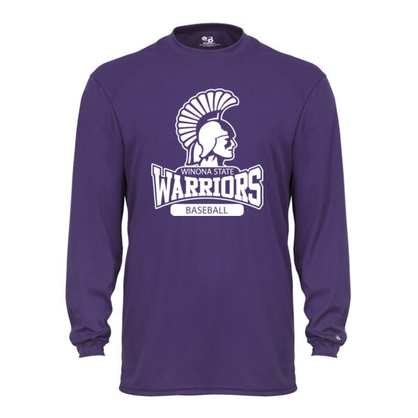 Badger - B-Core Long Sleeve T-Shirt - Printed Logo Thumbnail