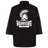 Ten Pearl Button Black Chef Coat Thumbnail